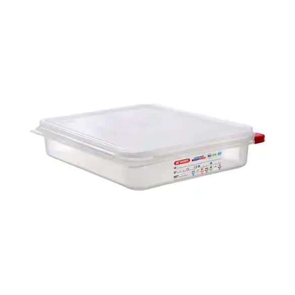 1/2 Gastronorm Airtight Container - Polypropylene