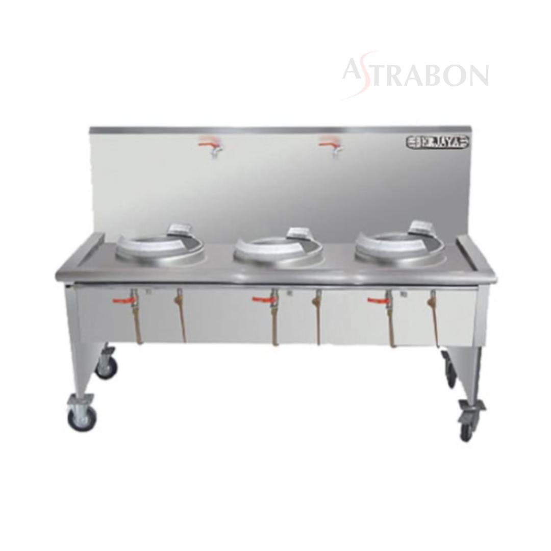 3 Burner - Kwali Range With Cast Iron Ring