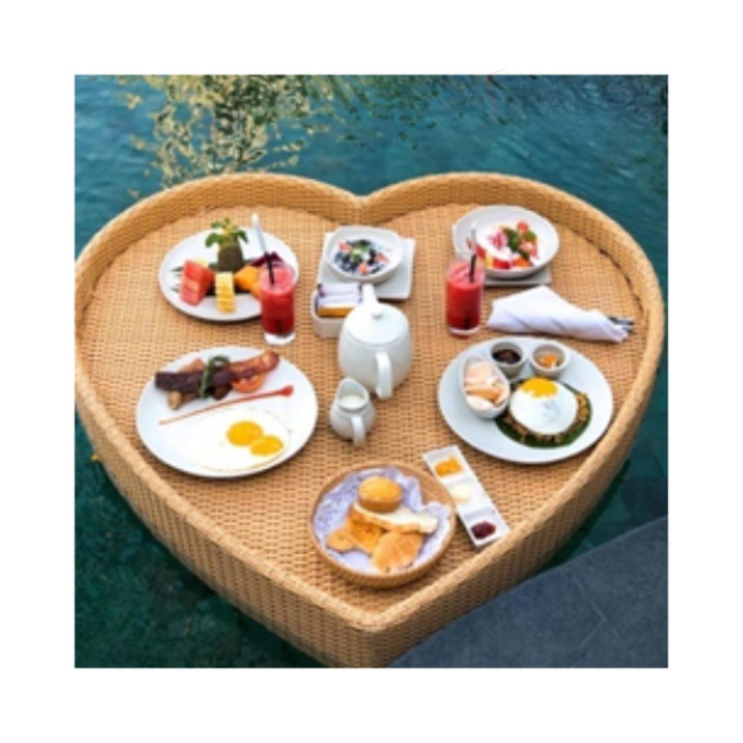 Floating Tray  - Heart Shaped