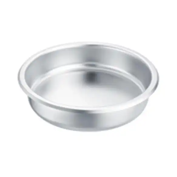 Stainless steel round insert for chafing dish - Yuke